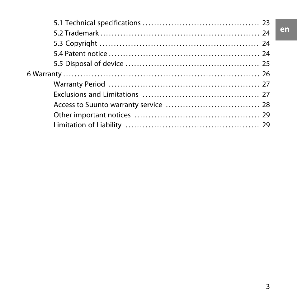 SUUNTO Elementum Terra User Manual | Page 9 / 37