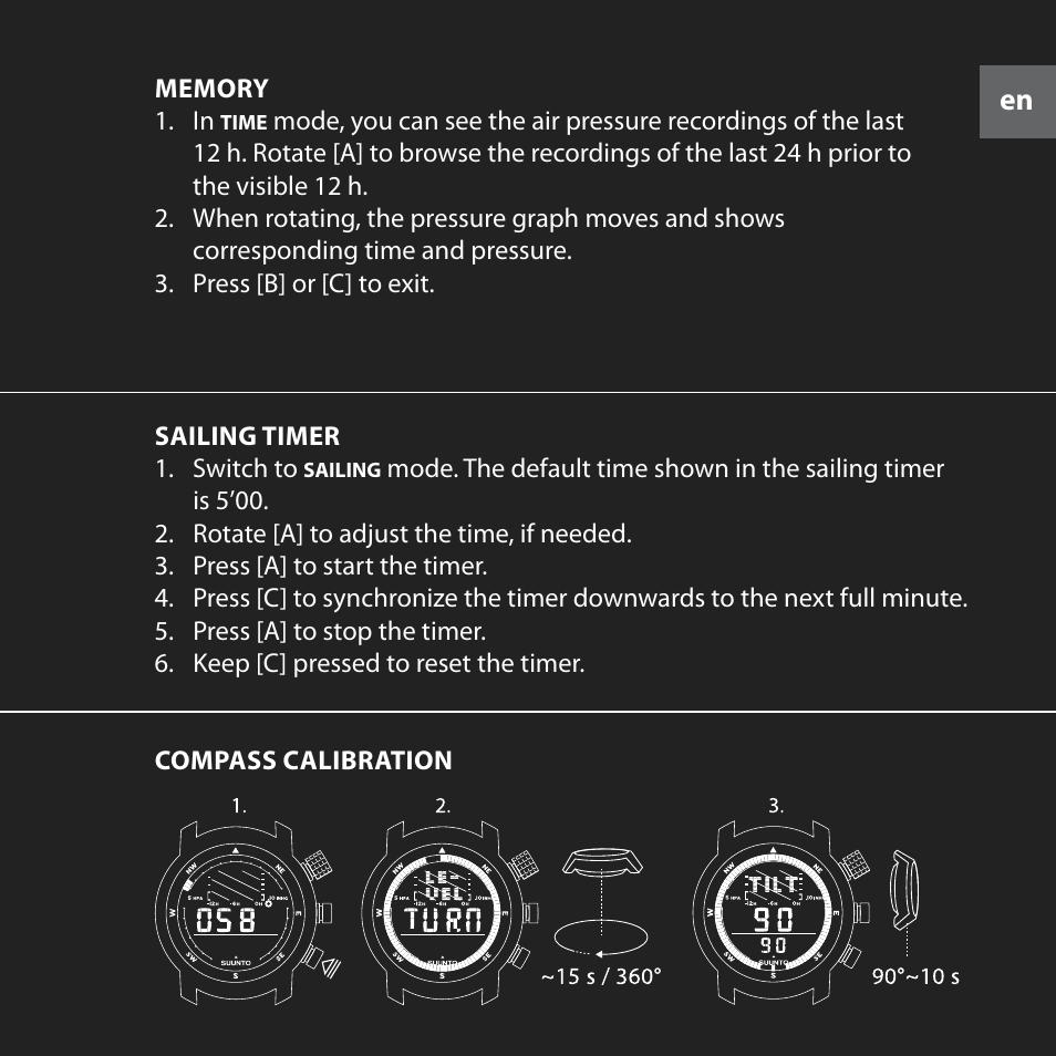 SUUNTO Elementum Ventus User Manual | Page 7 / 32