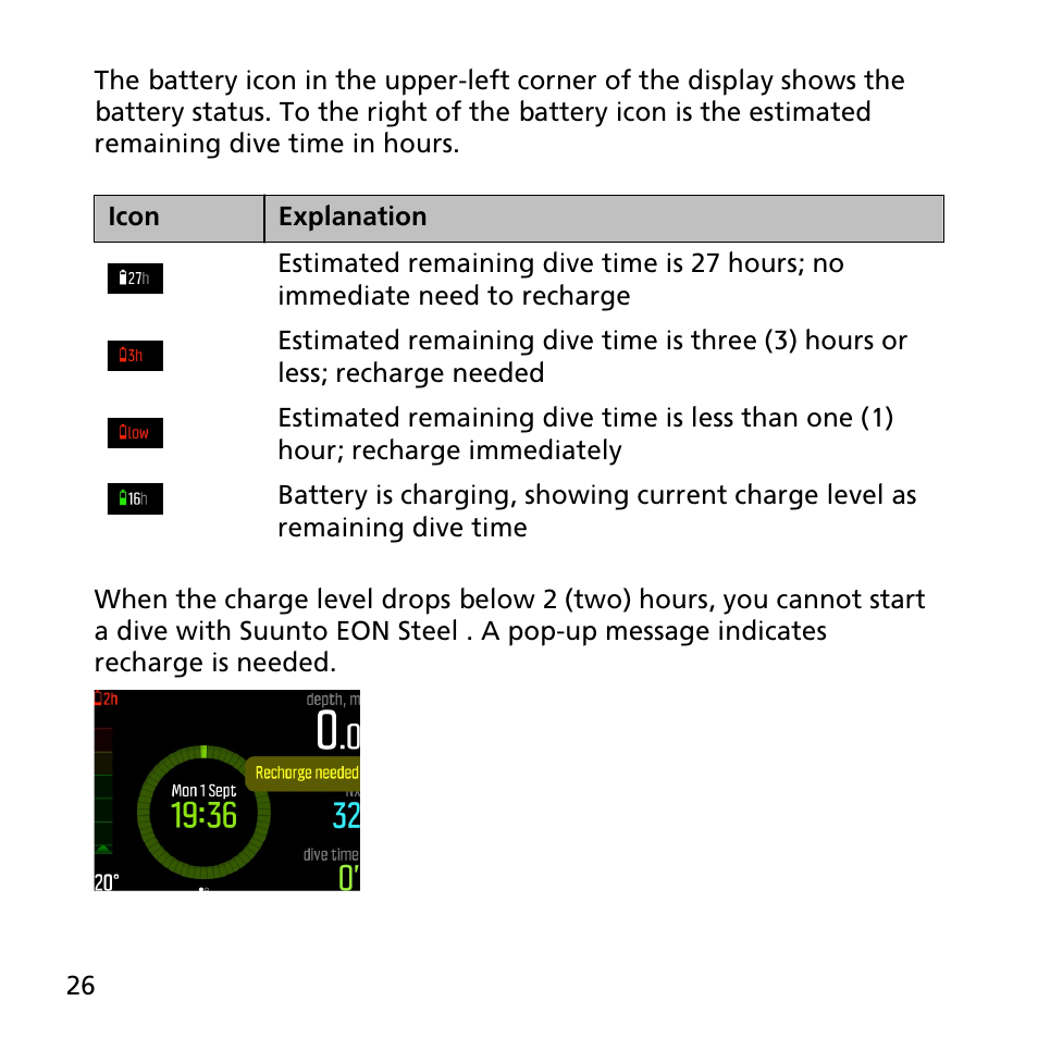 SUUNTO EON STEEL User Manual | Page 26 / 78