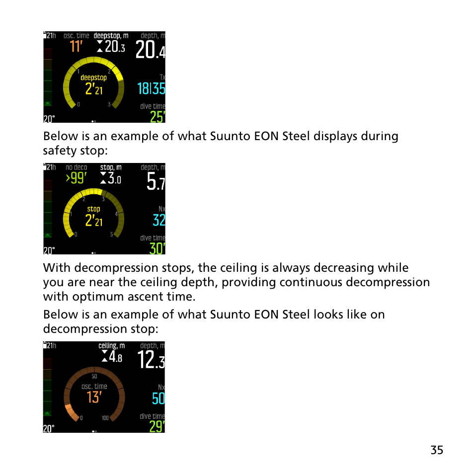 SUUNTO EON STEEL User Manual | Page 35 / 78