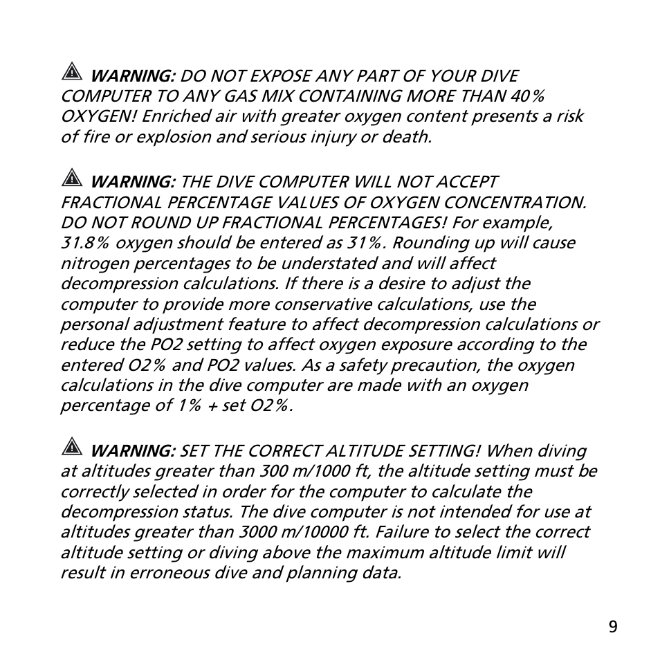 SUUNTO EON STEEL User Manual | Page 9 / 78