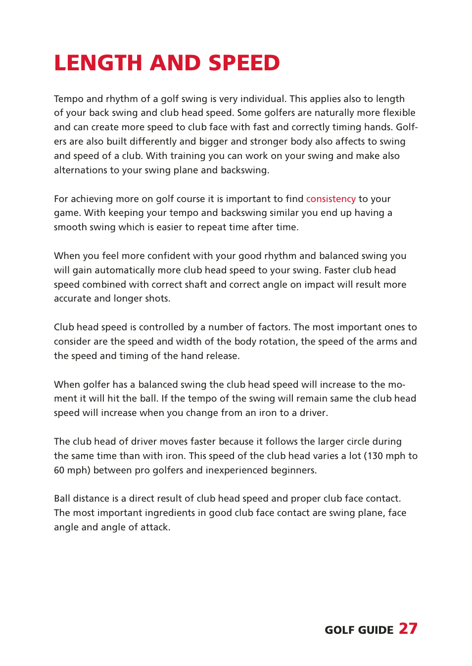 Length and speed | SUUNTO Golf User Manual | Page 27 / 32