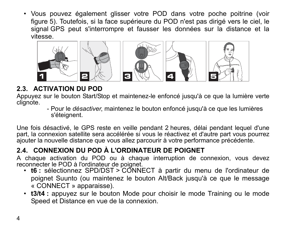 SUUNTO GPS POD User Manual | Page 15 / 84