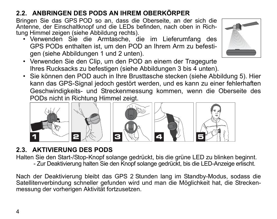 SUUNTO GPS POD User Manual | Page 25 / 84