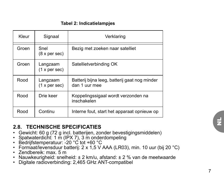 SUUNTO GPS POD User Manual | Page 59 / 84