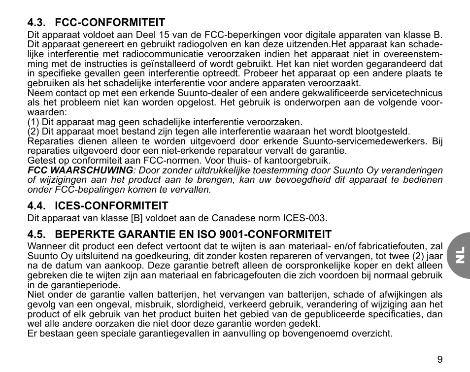 SUUNTO GPS POD User Manual | Page 61 / 84