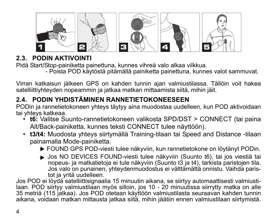 SUUNTO GPS POD User Manual | Page 66 / 84