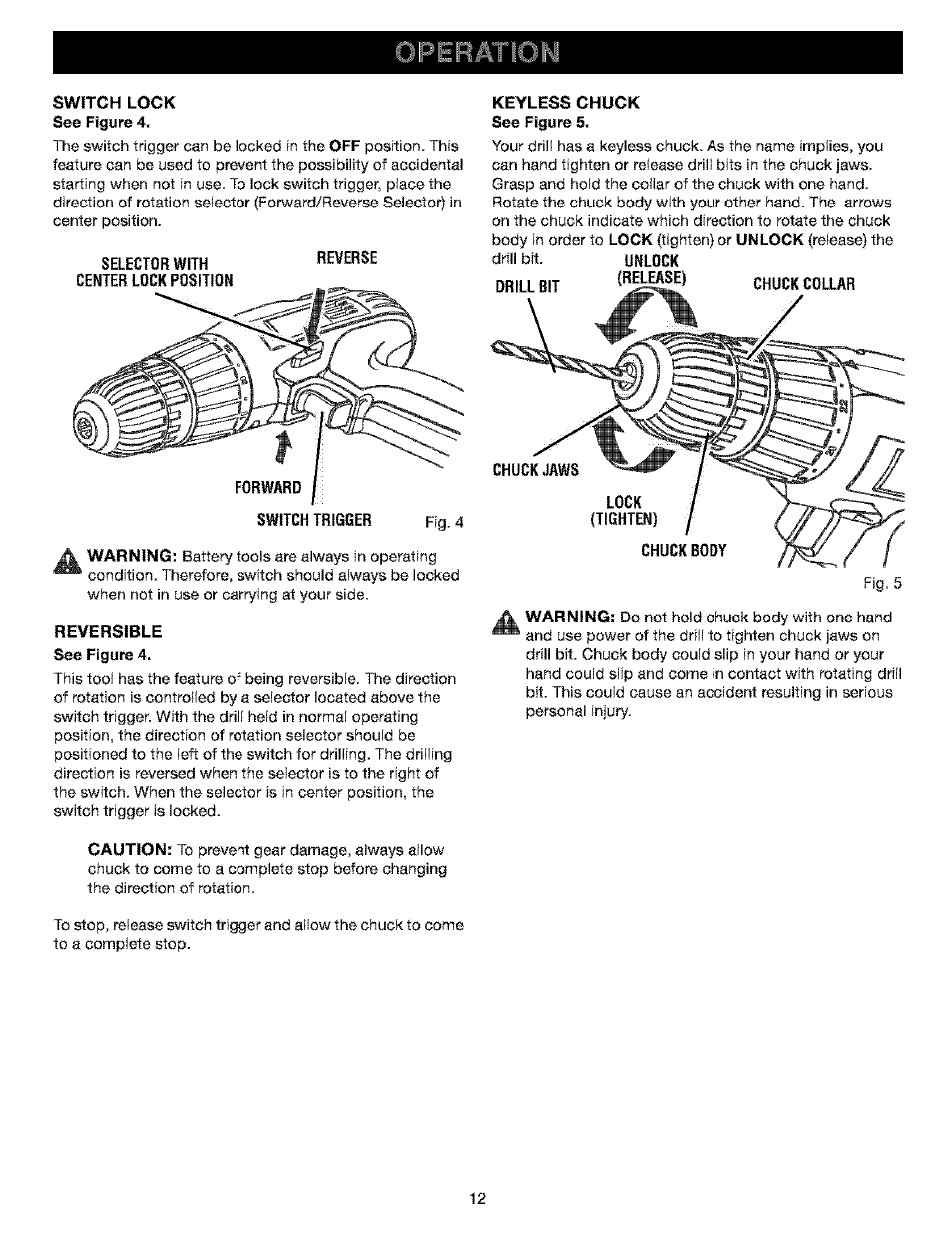 Craftsman 315.115210 User Manual | Page 12 / 19