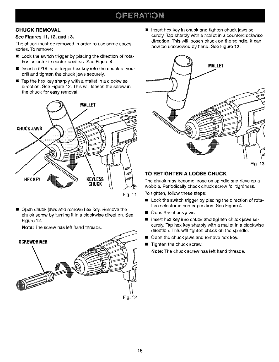 Craftsman 315.115210 User Manual | Page 15 / 19