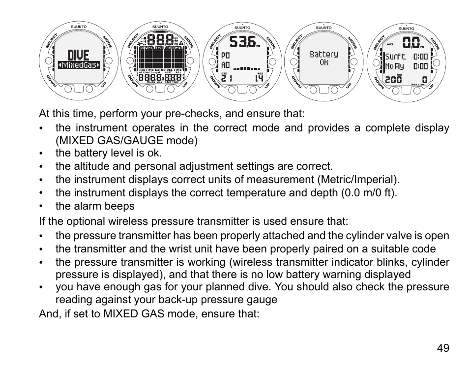 SUUNTO HELO2 User Manual | Page 49 / 116