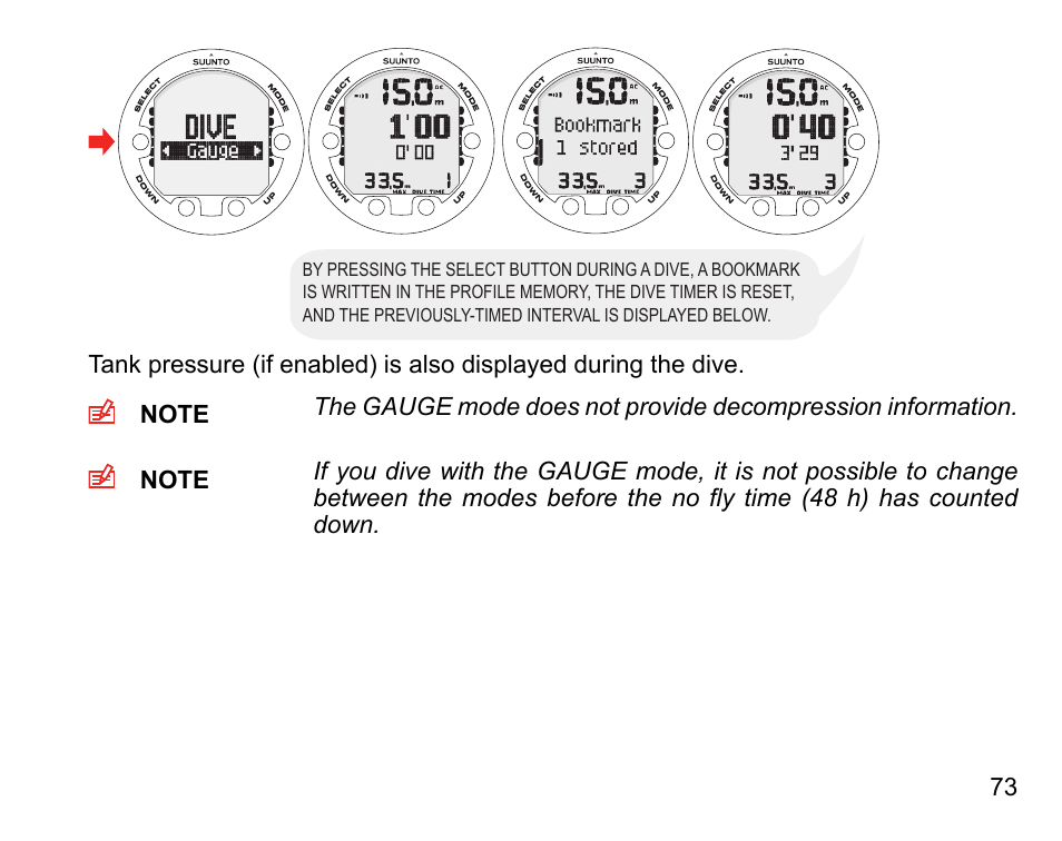 SUUNTO HELO2 User Manual | Page 73 / 116