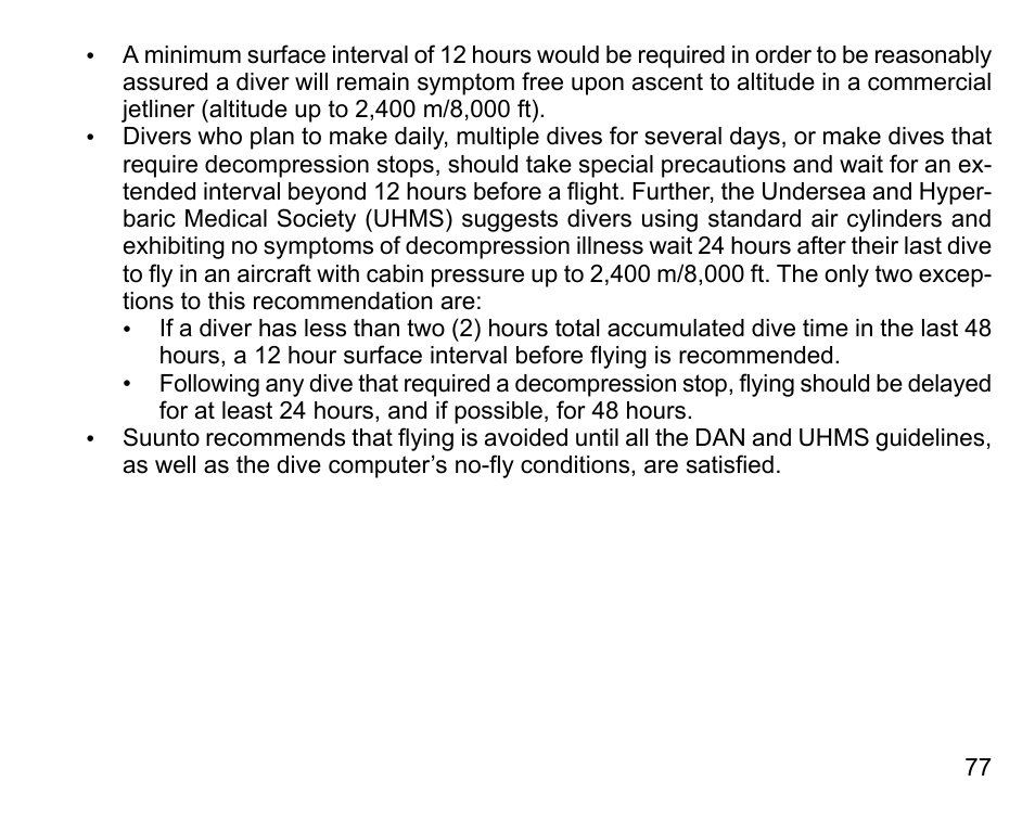 SUUNTO HELO2 User Manual | Page 77 / 116