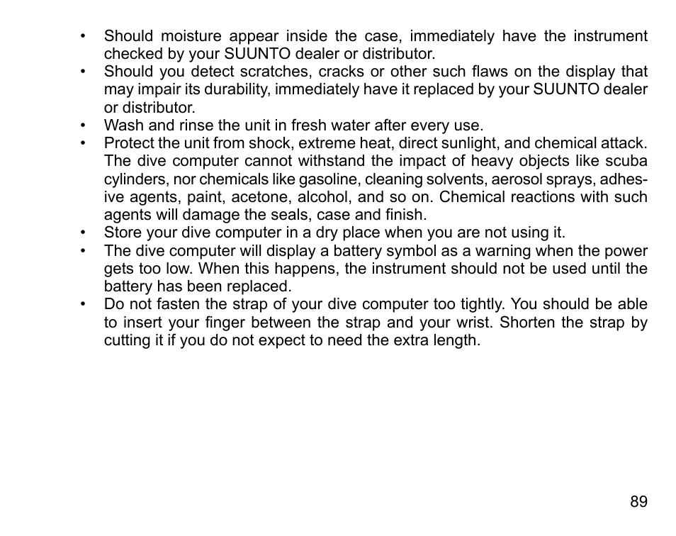 SUUNTO HELO2 User Manual | Page 89 / 116