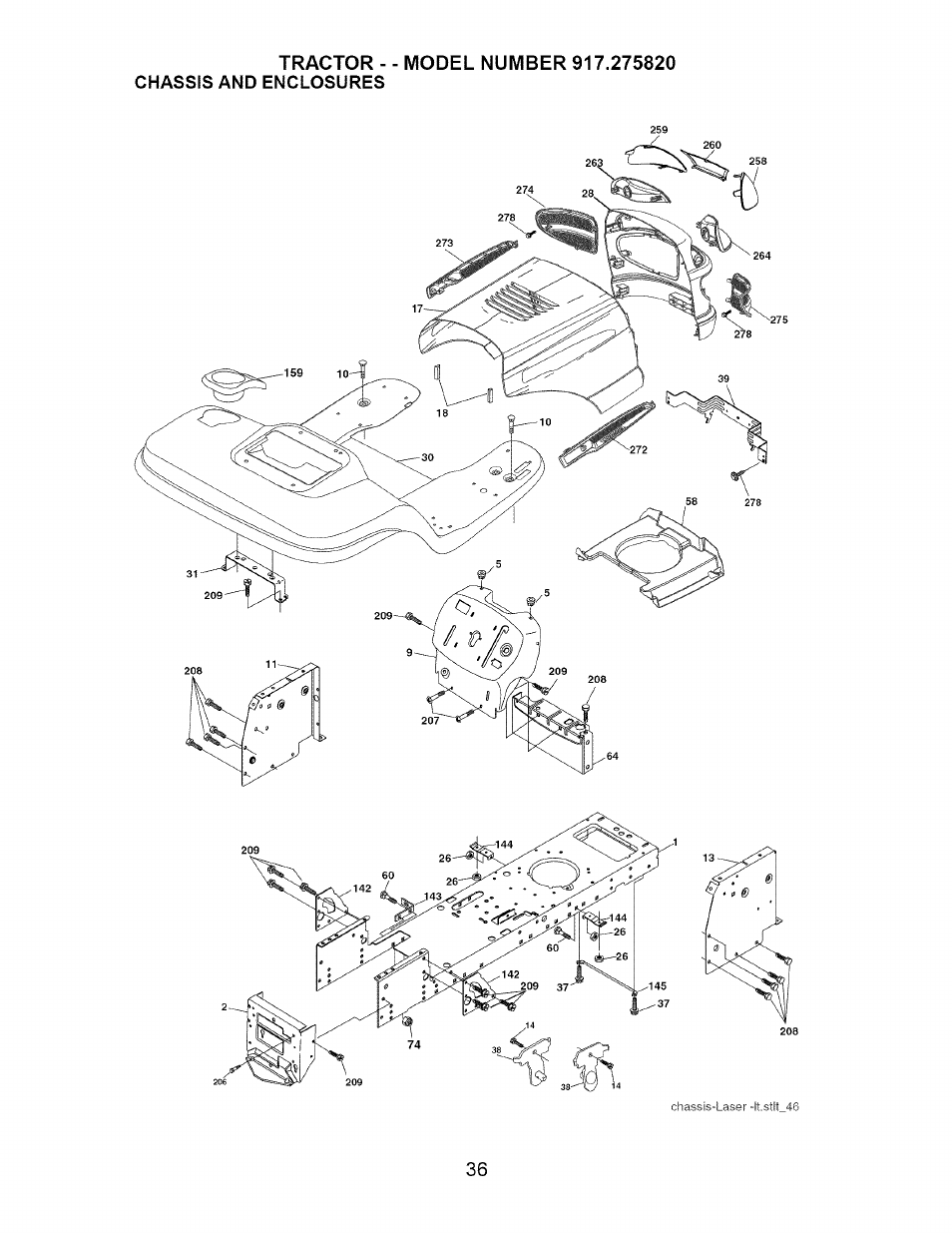 Craftsman Dlt 3000 917.275820 User Manual | Page 36 / 56