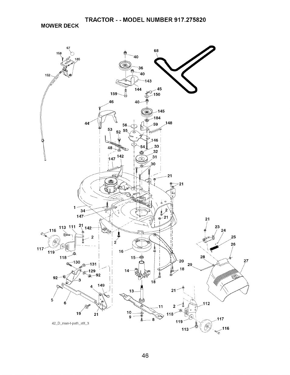 Craftsman Dlt 3000 917.275820 User Manual | Page 46 / 56