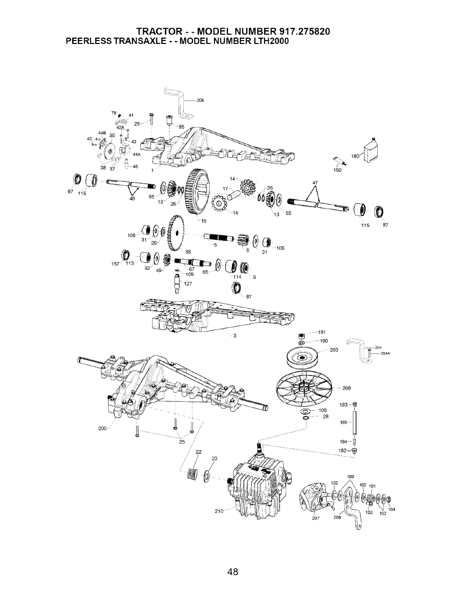 Craftsman Dlt 3000 917.275820 User Manual | Page 48 / 56