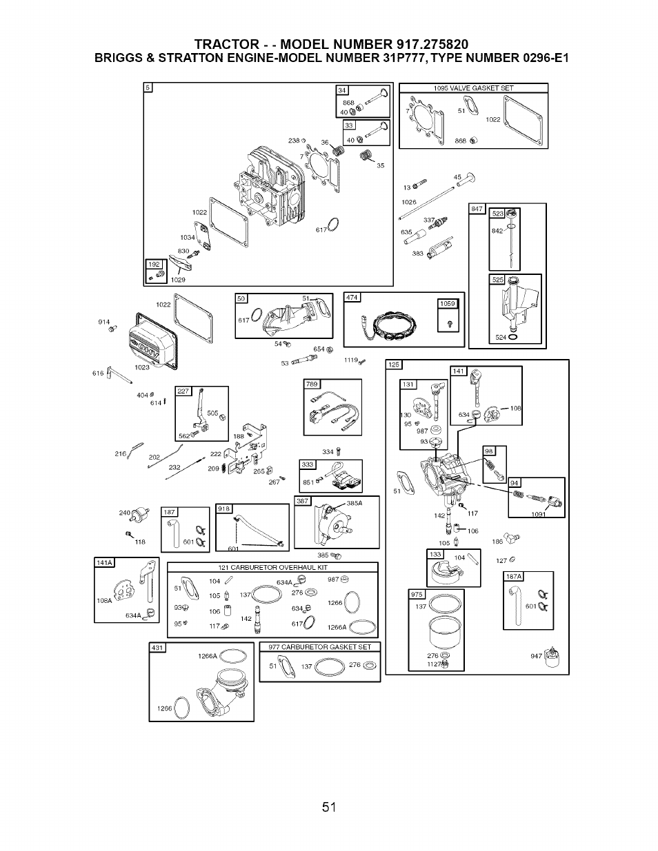 Craftsman Dlt 3000 917.275820 User Manual | Page 51 / 56