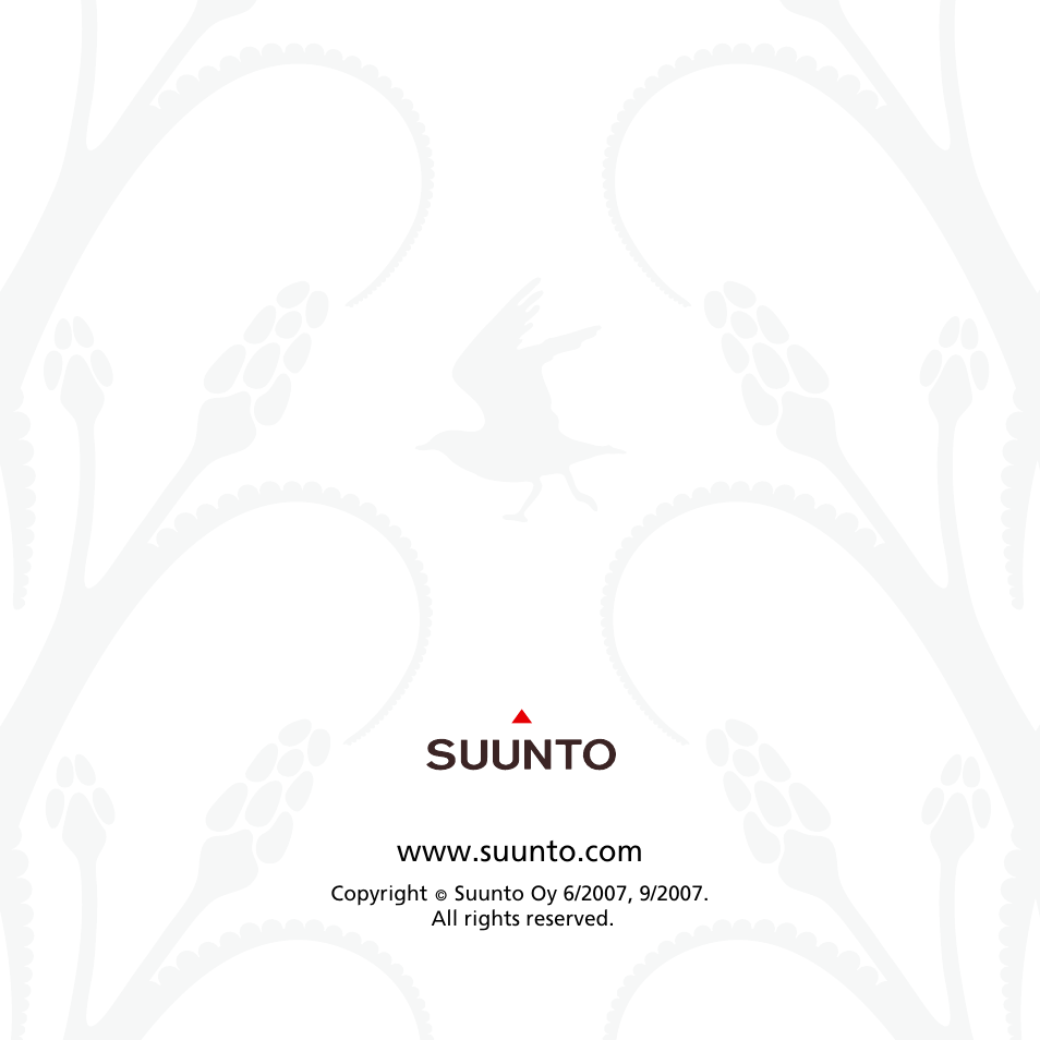 SUUNTO LUMI Quick Start User Manual | Page 13 / 13