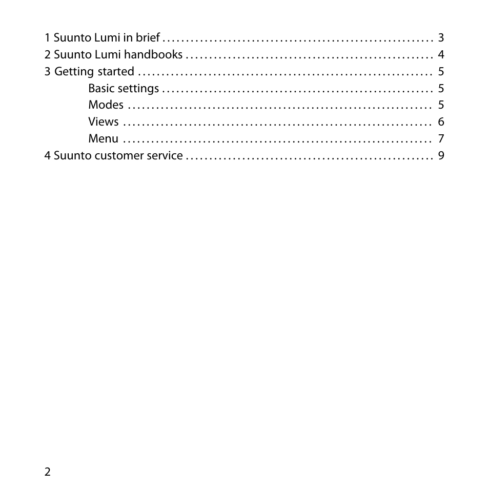 SUUNTO LUMI Quick Start User Manual | Page 5 / 13