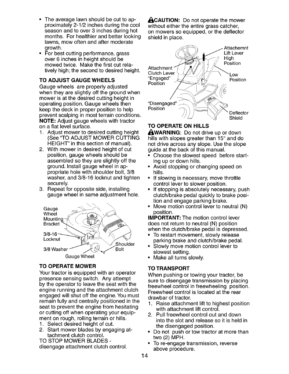 Craftsman 917.273800 User Manual | Page 14 / 60