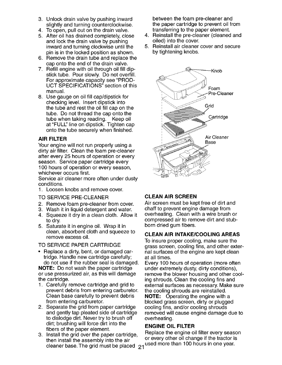 Craftsman 917.273800 User Manual | Page 21 / 60