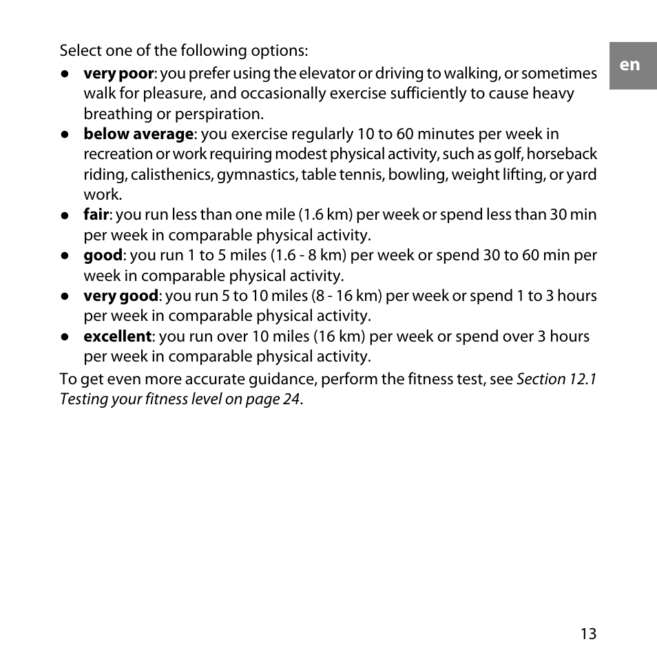 SUUNTO M4 User Manual | Page 13 / 45