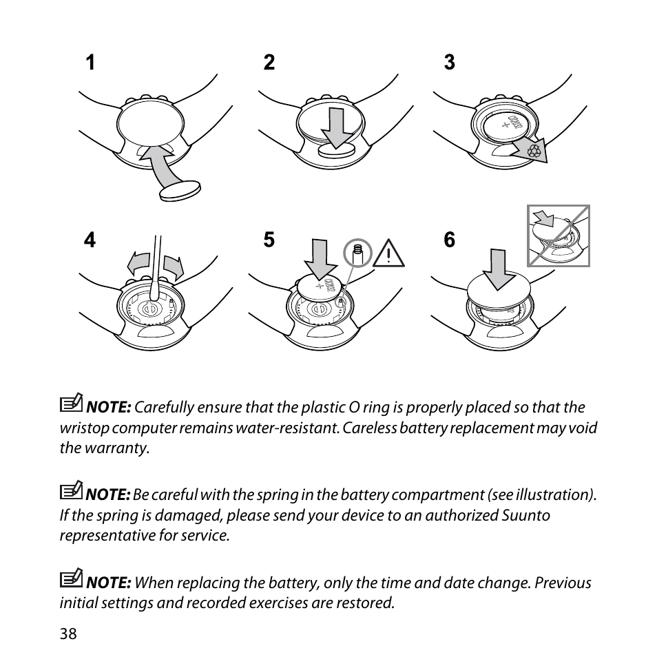 SUUNTO M4 User Manual | Page 38 / 45