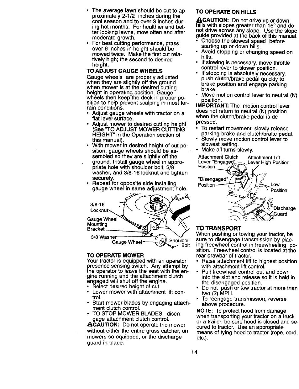 Totranspoftt | Craftsman 917.270822 User Manual | Page 14 / 60