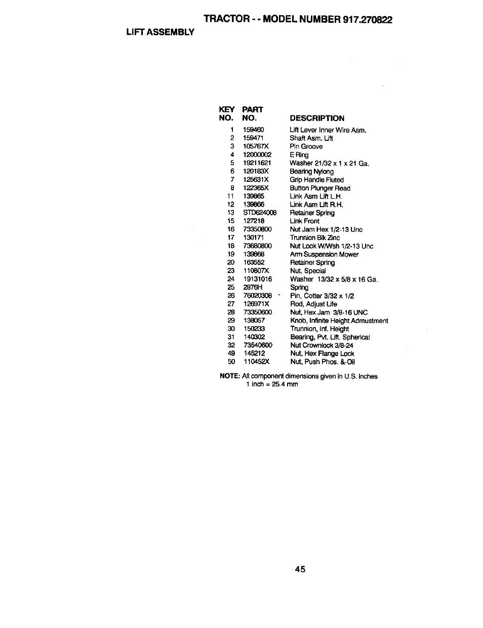 Craftsman 917.270822 User Manual | Page 45 / 60