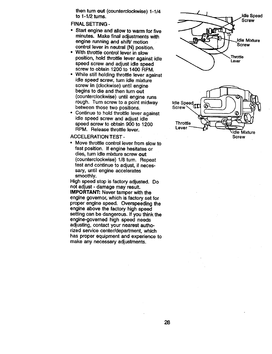 Craftsman 917.270961 User Manual | Page 28 / 60