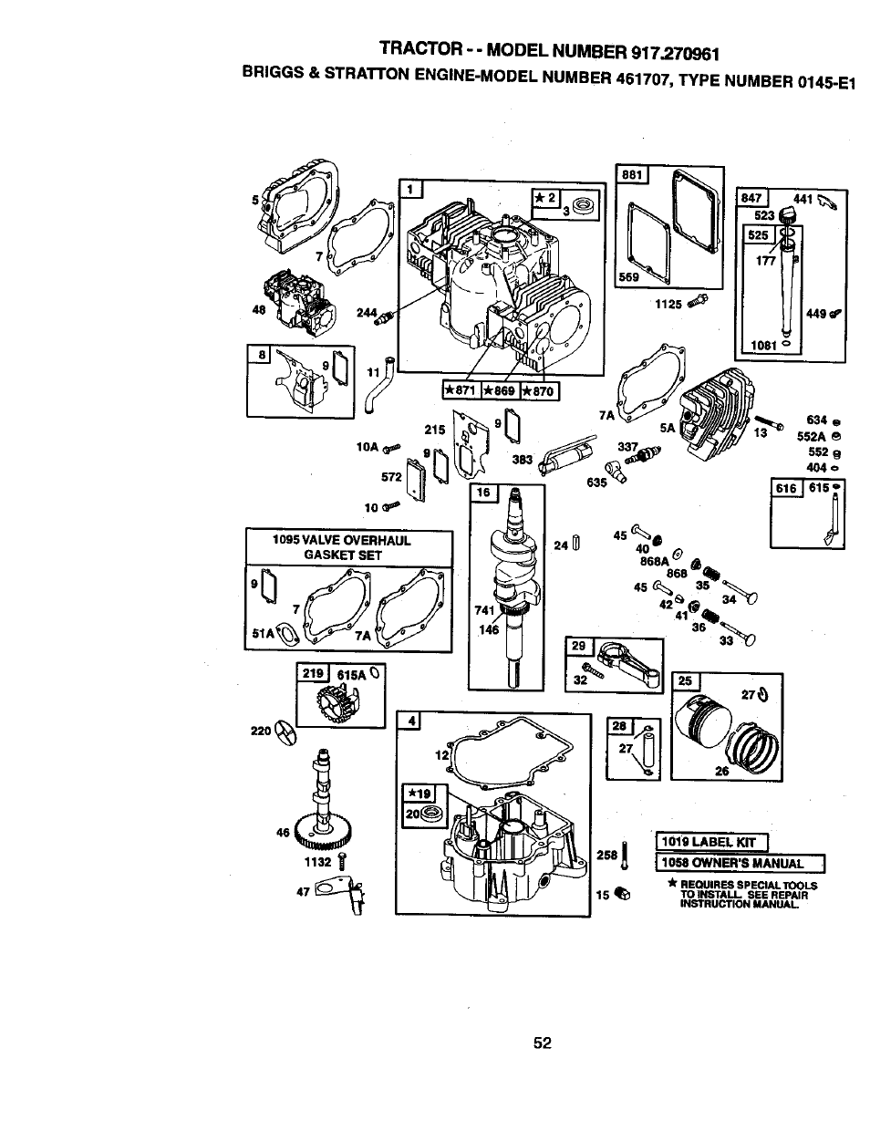 Craftsman 917.270961 User Manual | Page 52 / 60