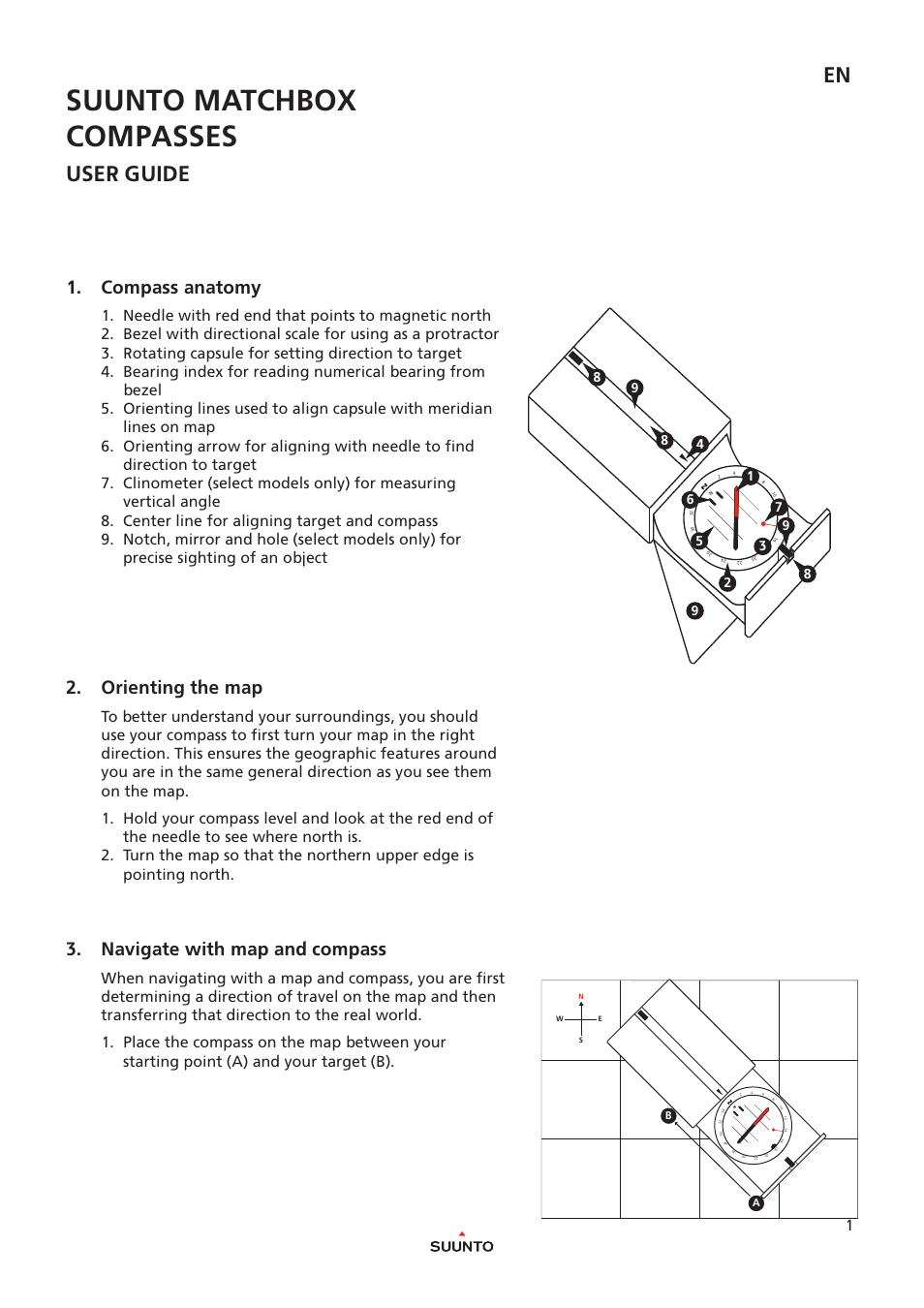SUUNTO MB-6 GLOBAL User Manual | 6 pages