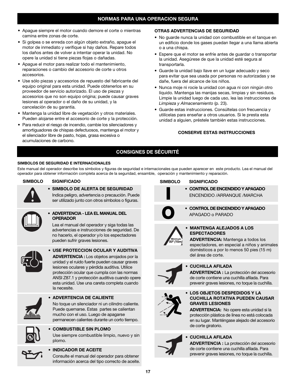 Craftsman 316.79192 User Manual | Page 17 / 32