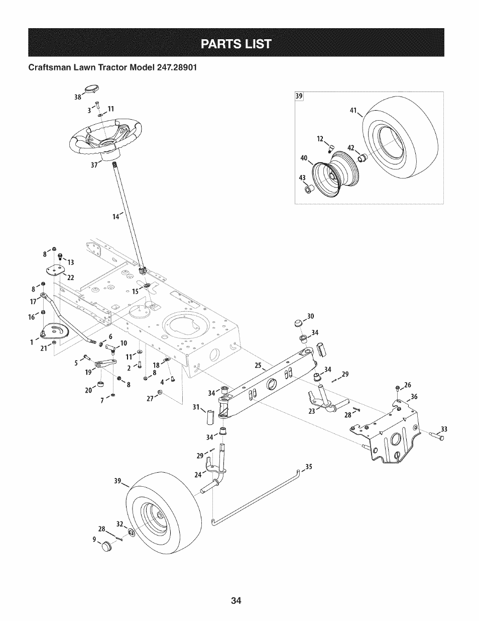 Craftsman 247.28901 User Manual | Page 34 / 92