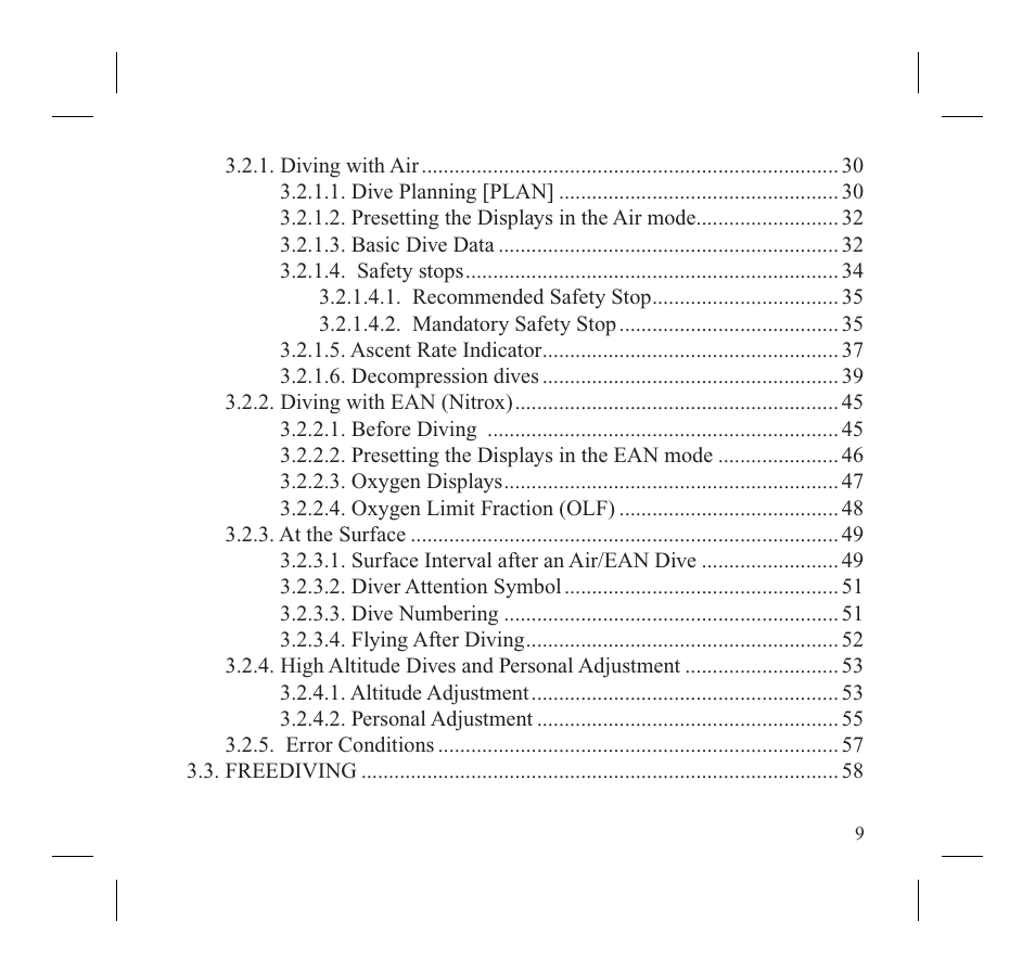 SUUNTO MOSQUITO User Manual | Page 11 / 122