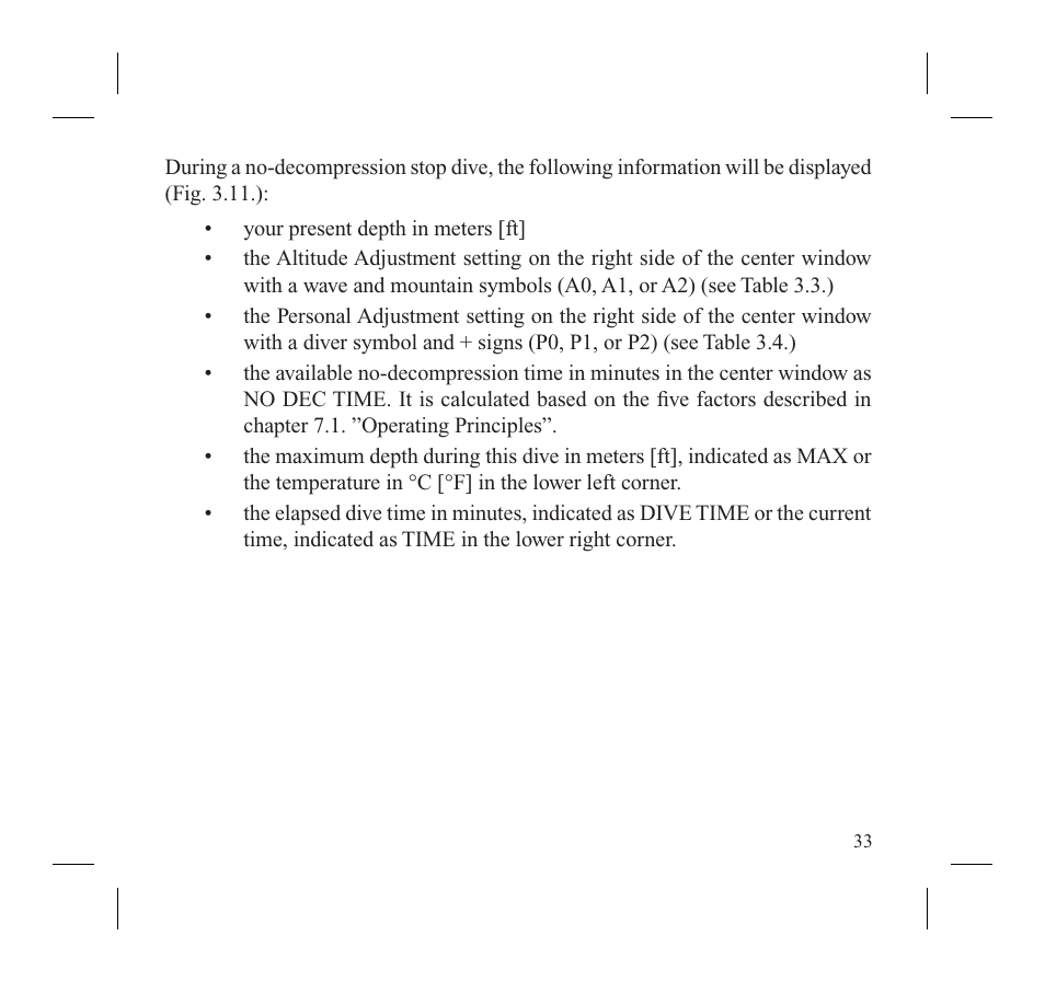 SUUNTO MOSQUITO User Manual | Page 35 / 122