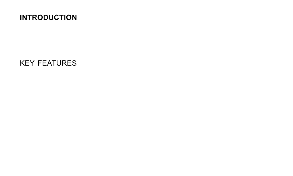 Introduction, Key features | SUUNTO OCTOPUS II User Manual | Page 8 / 66