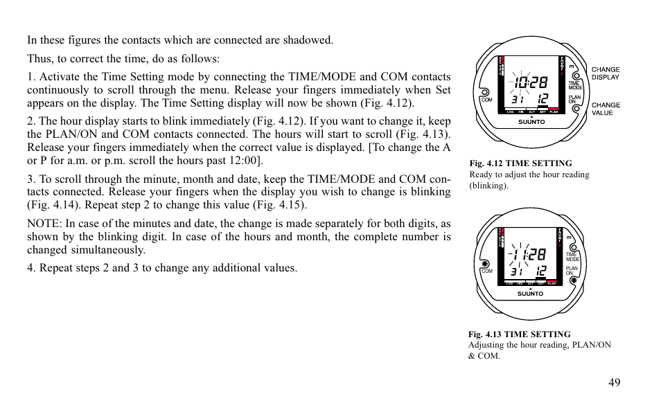 SUUNTO FAVOR S User Manual | Page 49 / 65