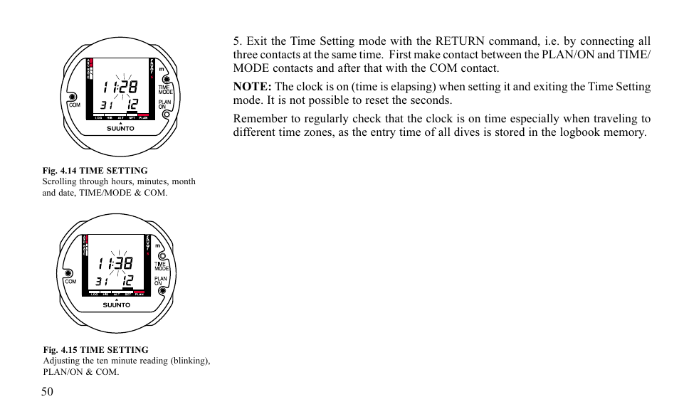 SUUNTO FAVOR S User Manual | Page 50 / 65