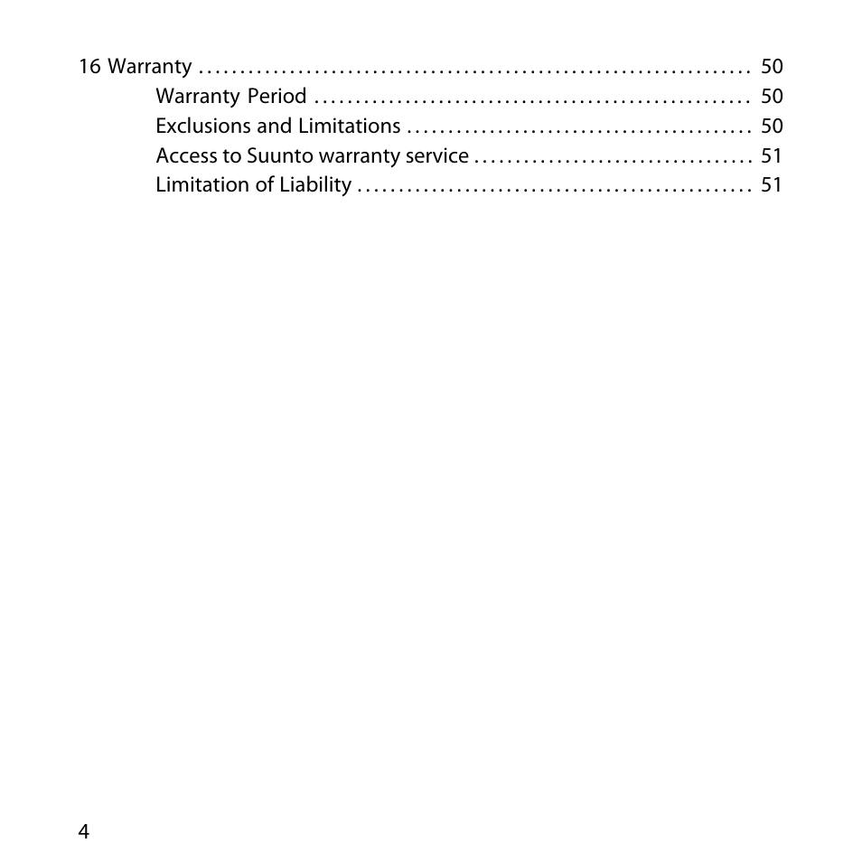 SUUNTO QUEST User Manual | Page 4 / 53