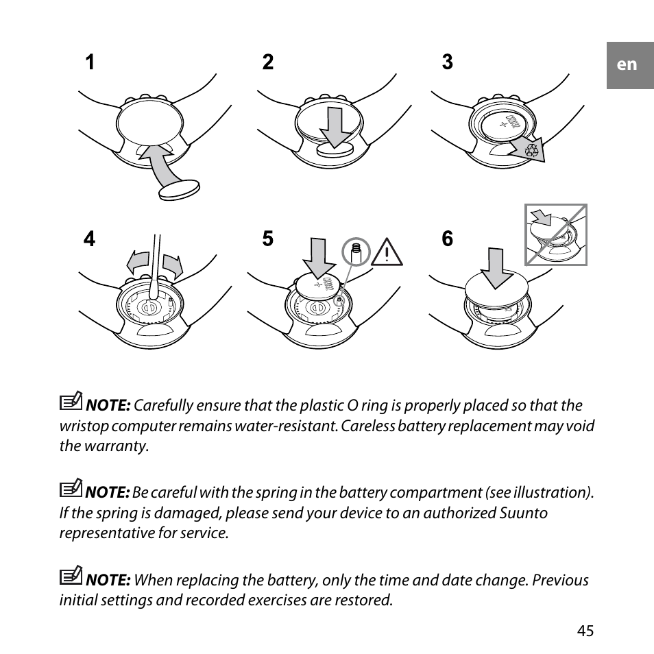 SUUNTO QUEST User Manual | Page 45 / 53