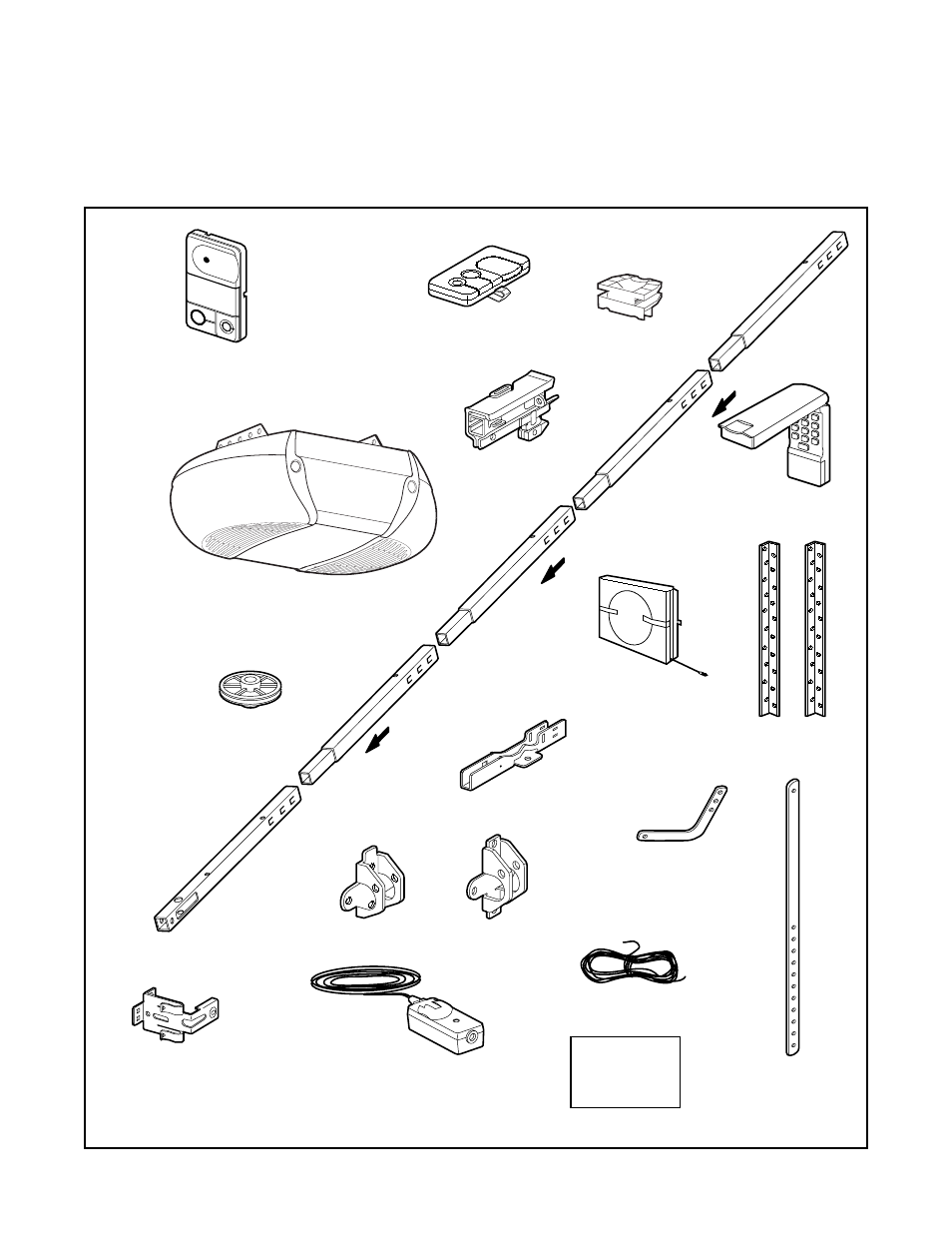 Inventario de la caja de cartón | Craftsman 13953985 User Manual | Page 44 / 76