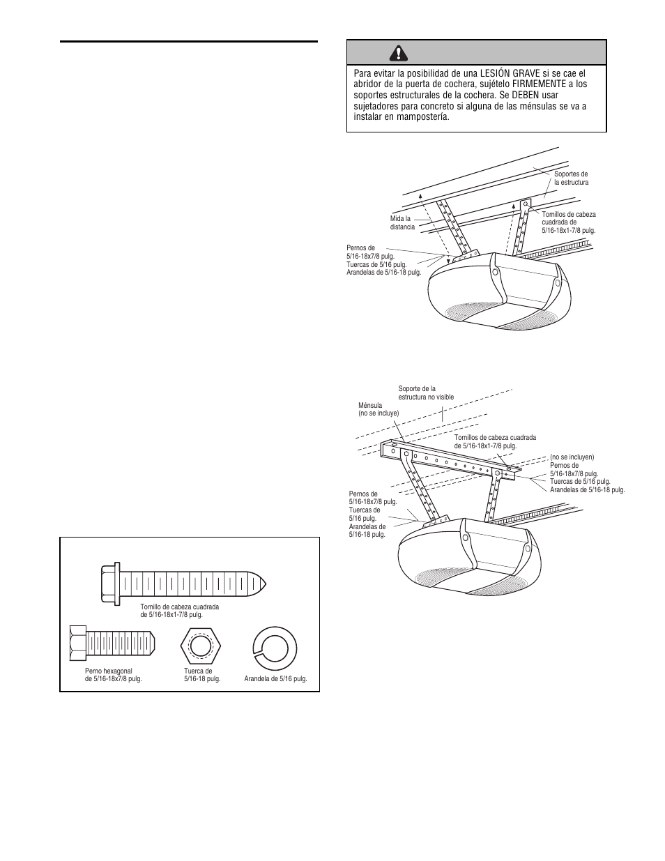 Instalación, paso 5 | Craftsman 13953985 User Manual | Page 55 / 76