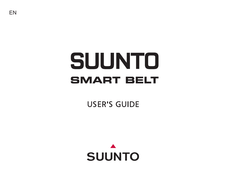 SUUNTO SMART BELT User Manual | 22 pages