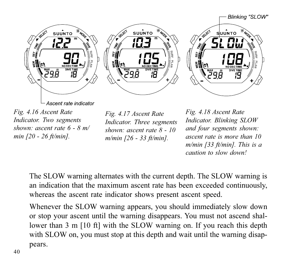 SUUNTO SPYDER User Manual | Page 42 / 93