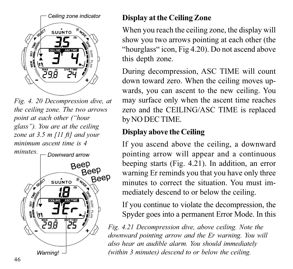 SUUNTO SPYDER User Manual | Page 48 / 93