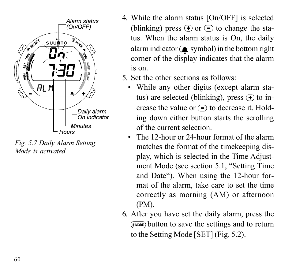 SUUNTO SPYDER User Manual | Page 62 / 93