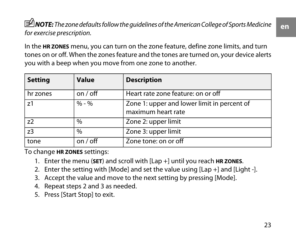 SUUNTO T1C User Guide User Manual | Page 24 / 44