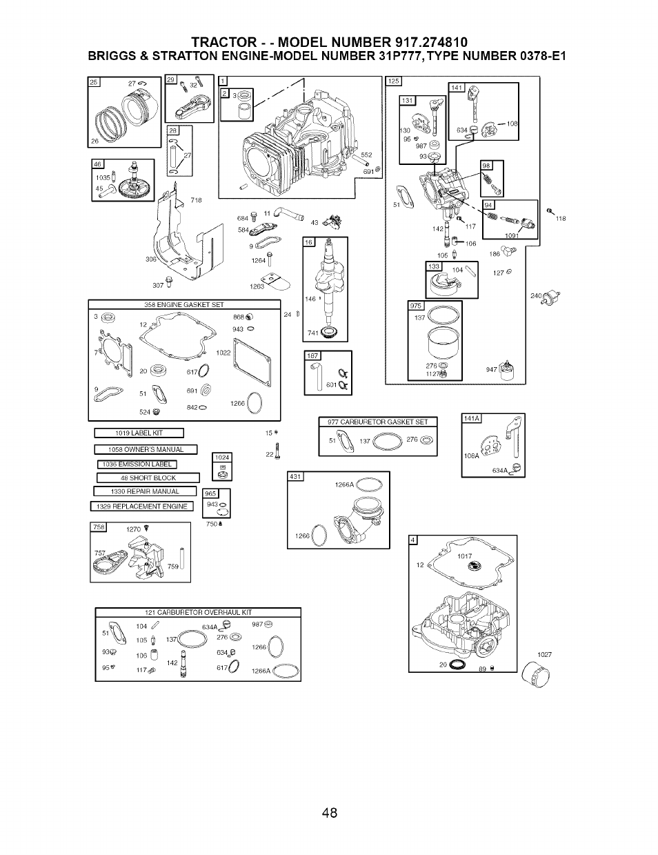 Craftsman 917.274810 User Manual | Page 48 / 56