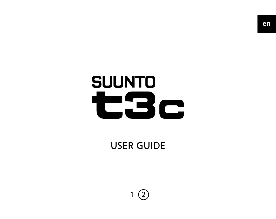 SUUNTO T3C User Guide User Manual | 49 pages